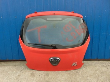 FORD KA VÍKO KUFRU ZADNÍ KOMPLETNÍ Z SKLO (OKNO) 2008 - 2016