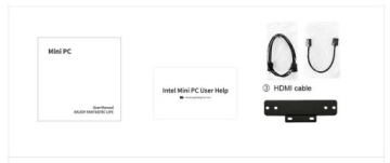 Мини-ПК MII-V Apollo J3355 4 ГБ/64 ГБ Win10 HDMI+VGA