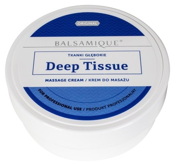 KREM DO MASAŻU TKANEK GŁĘBOKICH NATURALNE EKSTRAKTY ROŚLINNE BALSAMIQUE 80g