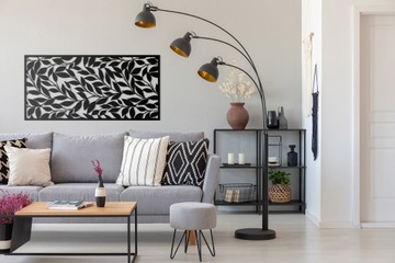 3D ажурное декоративное панно на стену - Листья