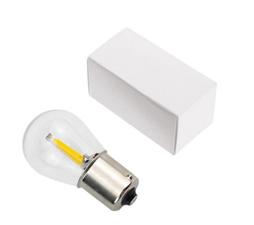 СВЕТОДИОДНАЯ ЛАМПА 2 COB НИТИ P21W R5W BA15S 12В 24В