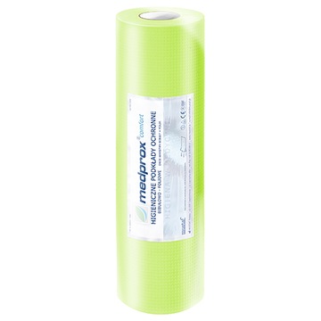 Serwety podkłady podfoliowane ochronne limonka