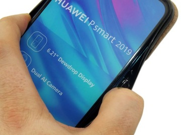 ВЕРТИКАЛЬНЫЙ ГИБКИЙ ЧЕХОЛ-КОБУРА для HUAWEI P SMART 2019