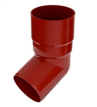 kolano do rura rury 63mm Bryza CZERWONY CZERWIEŃ