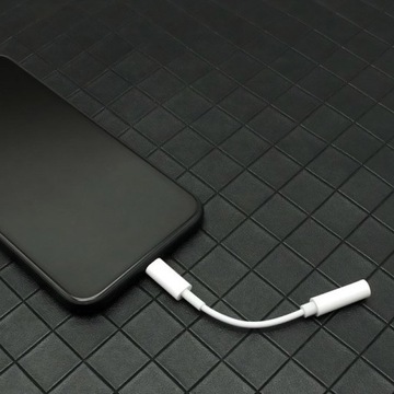 Adapter Przejściówka z USB-C na Mini Jack 3.5mm