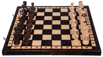 Шахматы Pearl, большие, коричневые