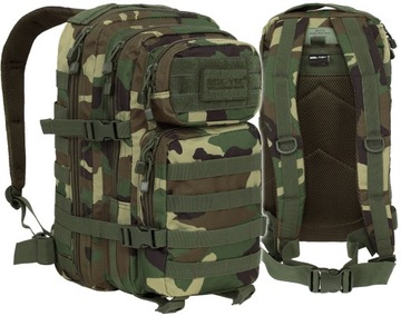 PLECAK WOJSKOWY TAKTYCZNY MILITARNY MIL-TEC ASSAULT MORO CAMO 20L WOODLAND