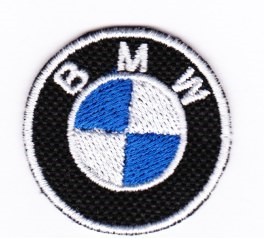 VAR naszywka BMW 3,5 cm TUNING mała na czapkę