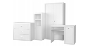 КОМПЛЕКТ МЕБЕЛИ ФИЛИП - белый aj