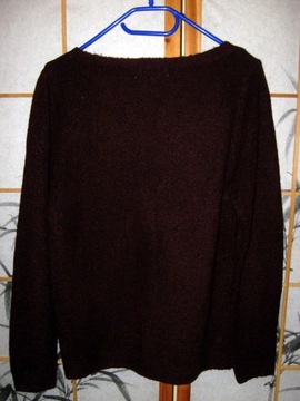 sweter H&M Logg S 36 z wełną