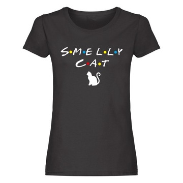 KOSZULKA T-SHIRT FRIENDS SMELLY CAT BLOGERSKA S