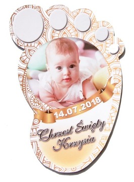 ФОТОМАГНИТ Спасибо за крещение + КОНВЕРТ