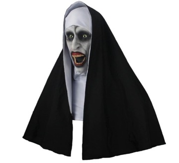 MASKA ZAKONNICA NUN horror halloween cosplay