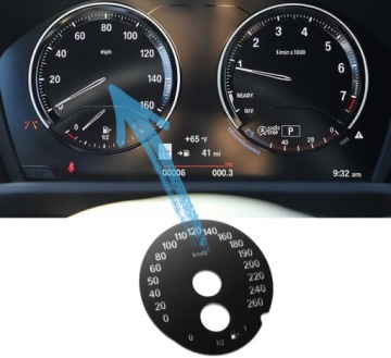 BMW X1 F48 ЗАМЕНА СЧЕТЧИКОВ MPH KMH MoMan