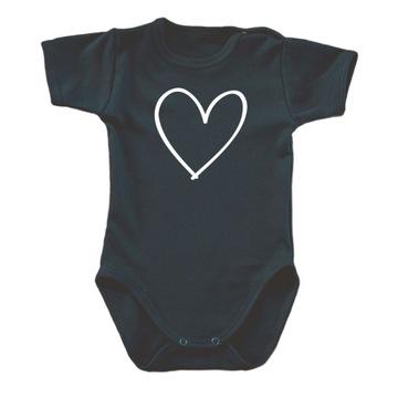 Body niemowlęce SERCE śliczne bodziaki, ubranka