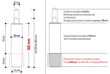 Актуатор 160 CHROM – один из самых низких актуаторов для кресел и стульев.