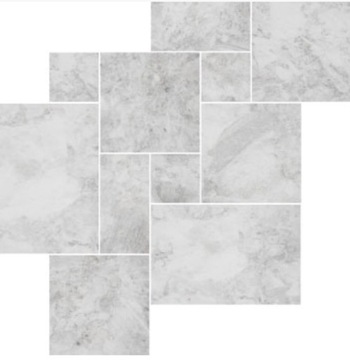 PŁYTKI MARMUROWE ROYAL WHITE KPL 0,742 M2