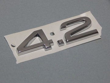 AUDI A6 A8 C6 Q7 ЭМБЛЕМА ЗНАЧОК ЛОГОТИП ИНСТРАЦИЯ 4.2