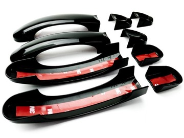 ЧЕРНЫЕ НАКЛАДКИ НА ДВЕРНЫЕ РУЧКИ VW T5 T6 Transporter