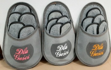 KAPCIE LACZKI DLA GOŚCI 5+1 ZESTAW x3 kpl 15szt