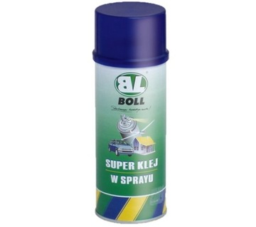 SUPER KLEJ W SPRAYU DO PODSUFITKI TAPICERKI BOLL