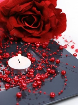 Girlandy Perłowe Girlanda Ślub dekoracje AŻ6,5m