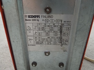 TIG DC+MMA KEMPPI MASTER 2200 PULS!!!!
