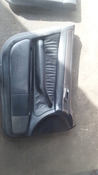 BOCZEK BOCZKI DRZWI AUDI A6 C5 SKÓRA KOMPLET