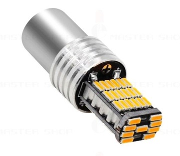 45 светодиодов SMD P21W R5W BA15S ЛАМПА, ОРАНЖЕВЫЙ