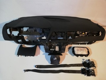 CITROEN C5 DESKA KONZOLA AIRBAG ULOŽENÍ PÁSY ORIG.