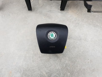 SKODA FABIA I LIFT КОНСОЛЬ КОКПИТ ПРИБОРНАЯ ПАНЕЛИ ПОДУШКА БЕЗОПАСНОСТИ