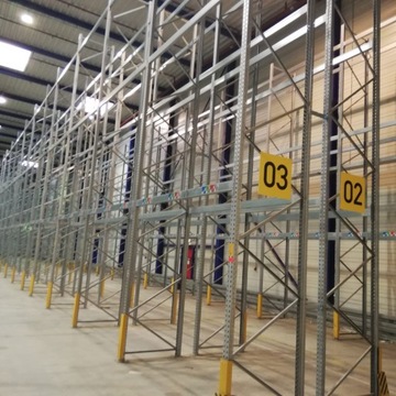 DEXION высокостеллажные паллетные складские стеллажи