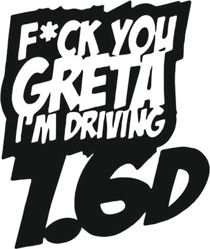 naklejka greta 1.6d