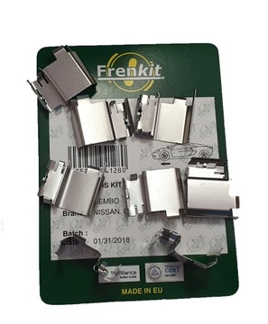 BLASZKI ZESTAW DO KLOCKÓW HAM TYŁ RENAULT MASTER III OPEL MOVANO B 2010-