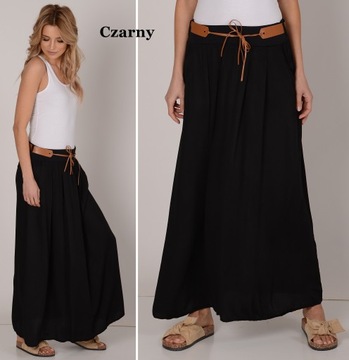 ZWIEWNA DŁUGA SPÓDNICA MAXI DO KOSTEK BOHO ! S,M,L