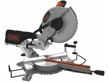 UKOŚNICA BLACK+DECKER PIŁA UKOŚNA BES710 2100W 254MM + 2 TARCZE 48Z/60Z