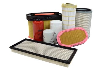 FILTR FILTRY KOMPLET CAT 428F 432F + KABINOWE