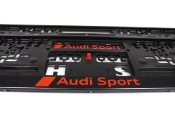 РАМКА НОМЕРНОГО ЗНАКА AUDI SPORT UNIKAT ASO
