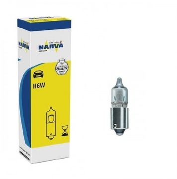 Narva H6W ŻARÓWKA 6W 12V HALOGEN 68161 1szt