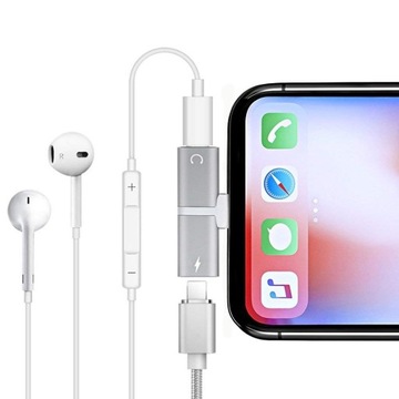 Adapter 2w1 / Lightning Audio / iPhone 11 / 11 Pro