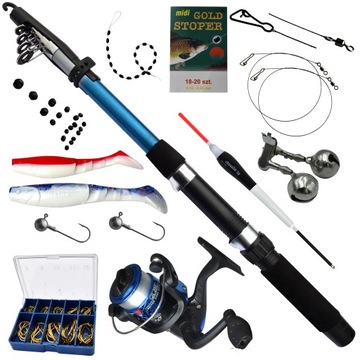 Mega FISHING SET Аксессуары для катушек для удочек