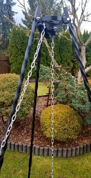 ПРОВЕРЕННЫЙ ГРИЛЬ 190СМ + РЕШЕТКА 70 ХРОМ + КАМИН