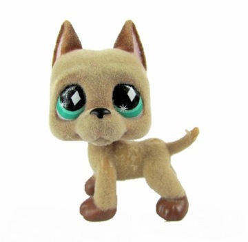 LPS littlest pet shop dog fuzzy piesek pies #636