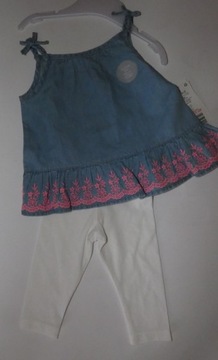 F&F Tunika + Leginsy roz 62