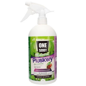BEZPIECZNY NATURALNY oprysk na PLUSKWY ONE SHOT 1L