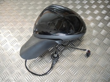 LEVÉ ZRCÁTKO PORSCHE CAYENNE II 7P5 ČERNÁ 7PIN