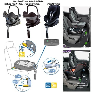 СИДЕНЬЕ MAXI-COSI CABRIOFIX + БАЗА FAMILYFIX