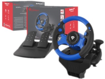 Kierownica Genesis Seaborg 350 PC/PS4/XONE wibra