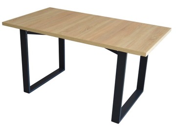 stół 80 x 125 cm LOFT INDUSTRIAL dąb sonoma KOLORY