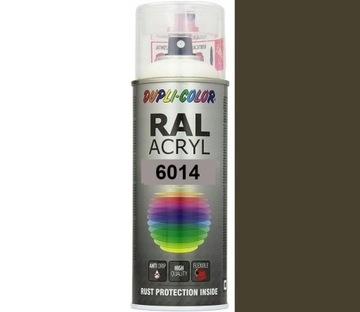MOTIP RAL ACRYL 6014 MAT DUPLI-COLOR FARBA AKRYL SPRAY 400 ML